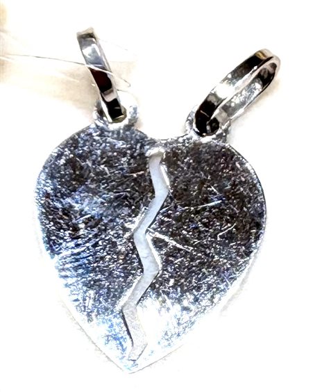 Pendente Sommer Cuori divisibili in Oro bianco CUORE DIV M $/OC 1.00 B - CUORE DIV M $/OC 1.00 B